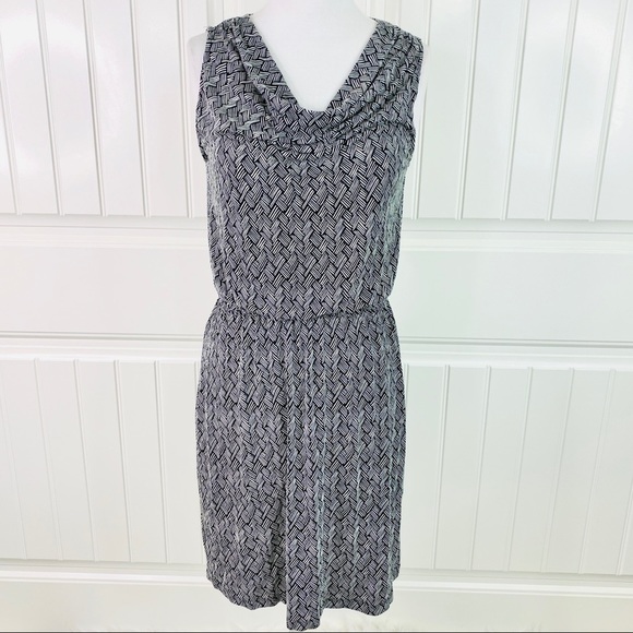 Joe Fresh Dresses & Skirts - Joe Fresh Woven Print Sleeveless Cowl Neck Dress S